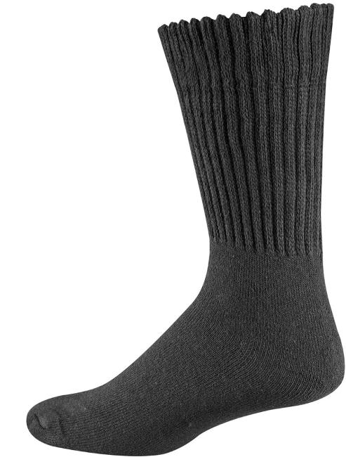 10 Paar TippTexx 24 Sportsocken schwarz mit Komfortbund, für Herren & Damen